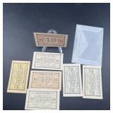 Lot Of Old Foreign Paper Currency.