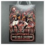 Custom Michael Penix Jr. & Bijan Robinson Uptown F