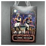 Custom Nico Collins & C.j. Stroud Uptown Football