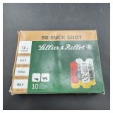 12 Gauge 00 Buckshot Ammunition, 10 Rounds