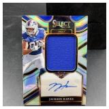 Jackson Hawes 2025 Select Rookie Patch Autograph F