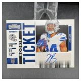 2025 Rookie Ticket Jaydon Blue Autograph Football