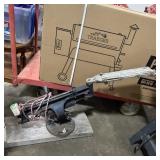 Clay Pigeon Thrower On Stand.