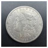 1886-o Morgan Silver Dollar.