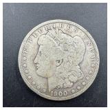 1900-o Morgan Silver Dollar.