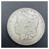 1900-o Morgan Silver Dollar.