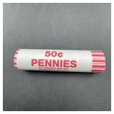 Original Year 2000 penny roll.
