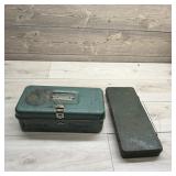 Tackle Box Containing Muzzleloading Balls, Socket