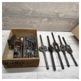 Large Lot Of Tap And Die Wrenches.