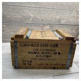 Wooden M2 Ammunition Box, Approximately 12  16 I