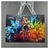 Custom Mike Tyson Cracked Ice Color Blast Card.