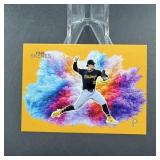 Custom Paul Skenes Color Blast Baseball Card.