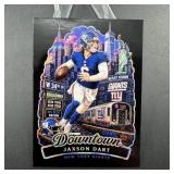 Custom Jackson Dart Downtown Football Card.