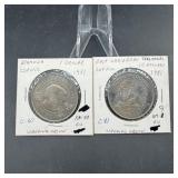 2 Various Foreign Coins