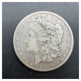 1897-o Morgan Silver Dollar.