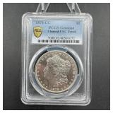 1878-CC Morgan silver dollar, Uncirculated Details