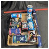 Lot of Collectibale Sports Soda Cans & RC Soda Can