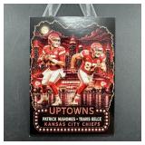 Custom Patrick Mahomes & Travis Kelce Uptown Footb