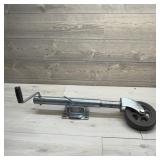 Trailer Jack With Wheel, Like New.