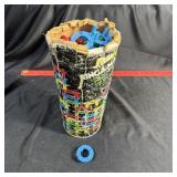 Original Slingy Ringa Matics Game With 108 Pieces.