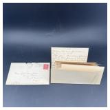 Rare 1916 Ruth Pennybacker Family Letter