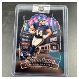 Custom Cam Skattebo Downtown Football Card