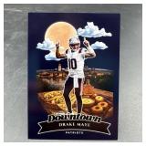Custom Drake Maye Downtown Football Card