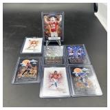 Lot of custom Chase Hit football cards, including.