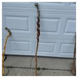 Brass Horse Hame Walking Cane