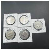 (5) Collectible Half Dollars