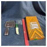 LMK Damascus Hatchet