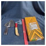 LMK Damascus Hatchet