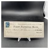 1881 First National Bank of Cooperstown, New York
