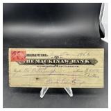 1898 Mackinaw Bank Currency