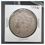 1886 Morgan Silver Dollar