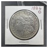 1886-O Morgan Silver Dollar