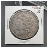 1885-S Morgan Silver Dollar