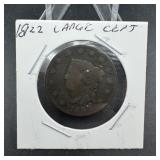 1822 Large Cent