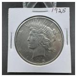 1925 Peace Silver Dollar