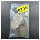 20 Silver War Nickels