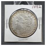 1882 Morgan Silver Dollar