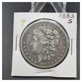 1883-S Morgan Silver Dollar