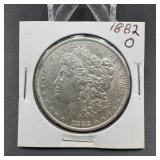1882-O Morgan Silver Dollar