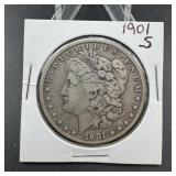 1901-S Morgan Silver Dollar