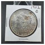 1902-O Morgan Silver Dollar