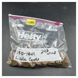 242 Wheat Cents
