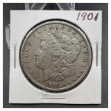 1901 Morgan Silver Dollar