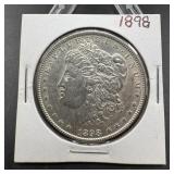 1898 Morgan Silver Dollar