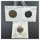 Three Miscellaneous Old Foreign Coins