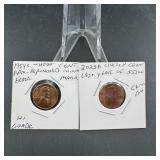 1925-D & 1954-S Wheat Cents